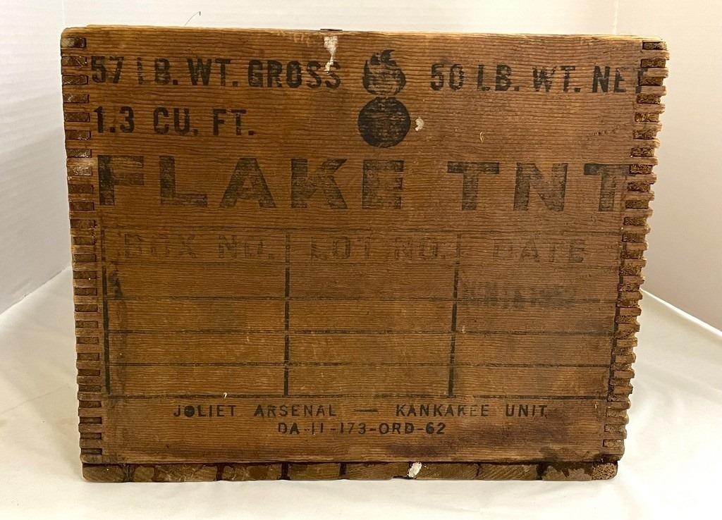 Vintage Wood TNT Box