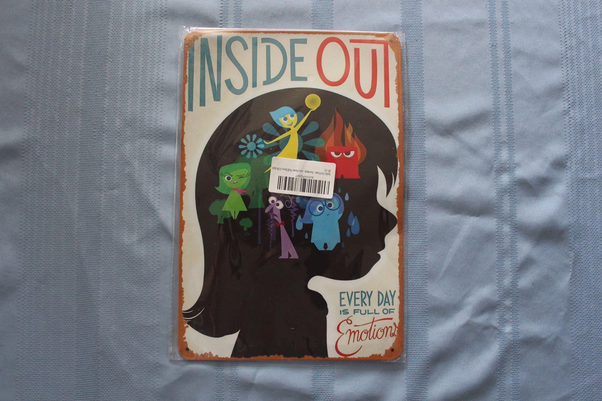 Retro Tin Sign: Inside Out