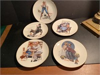 Danbury mint Norman Rockwell plates