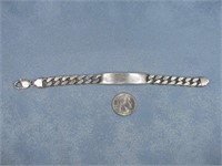 Sterling Silver Italy Bracelet 47.3 Grams Hallmark