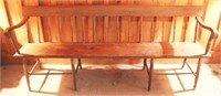 Wood Bench - 78" x 20" x 34"