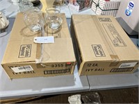 2 CASES OF IVY BALL VASES NEW IN BOX