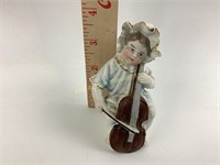 Victorian German bisque porcelain potty baby
