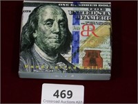 Folding billfold Wallet 4 1/2" to 4"  ( Benjamin F