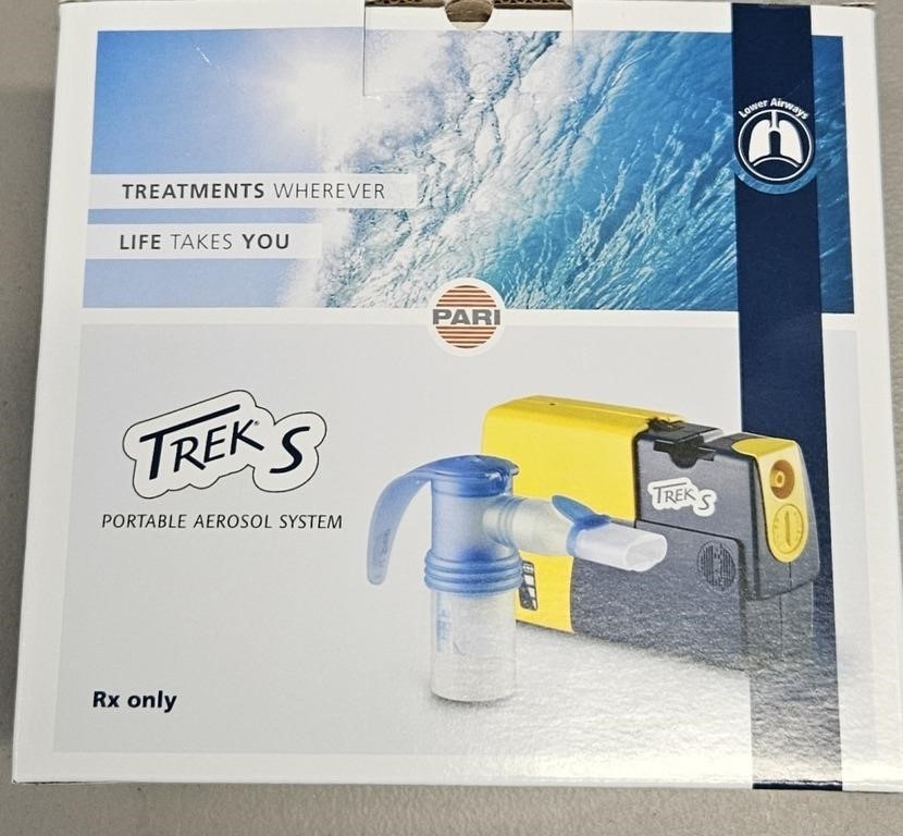 Trek S Portable Aerosol System Used in Box