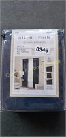 ALLEN ROTH 84" ROD POCKET BACK TAB PANEL