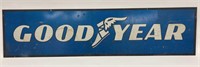 Goodyear Tires Double Sided Metal Advertising Sign