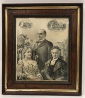 President William McKinley Framed Print Circa 1901