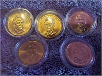 Unique Presidential Dollar Coins