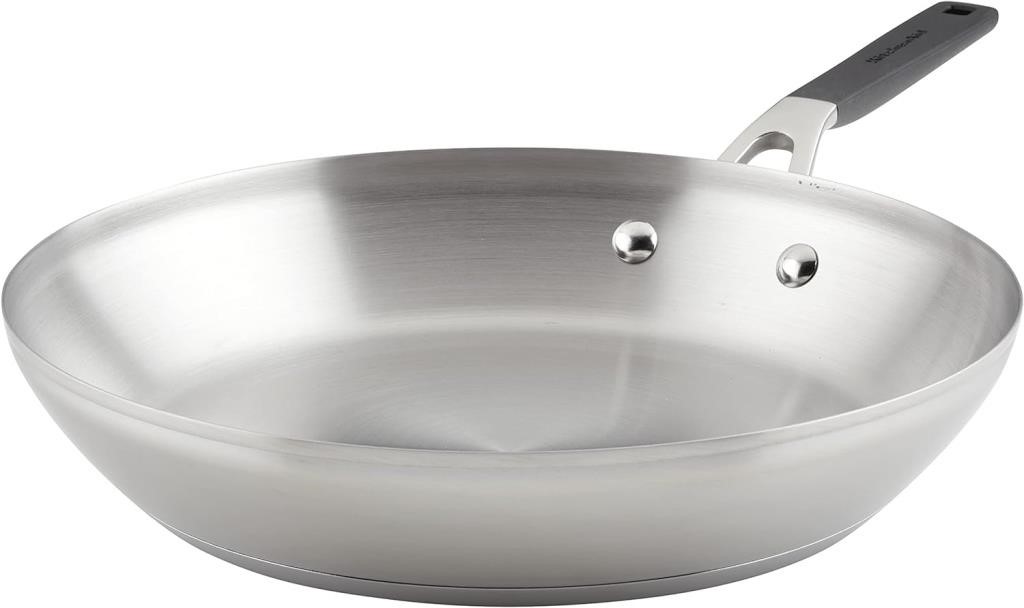 (U) KitchenAid Stainless Steel Frying Pan/Skillet,