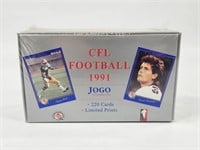 1991 JOGO CFL FOOTBALL SEALED WAX BOX