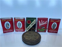Vintage Tobacco & Tape Tins