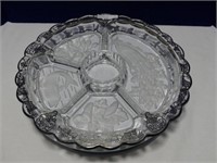 GLASS DIVIDED DISH