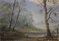 Ernest A. (Ernie) Trembath (1943-), landscape