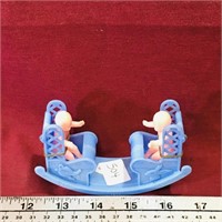 Plastic Childrens See-Saw Toy (Vintage)