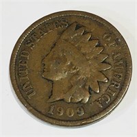 1909 United States Indian Head Penny