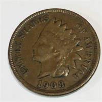 1908 United States Indian Head Penny