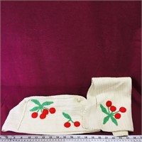 Embroidered Toaster Cover & Hand Towel