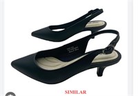 CAZY STREET BLACK HEELS 9M