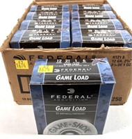 x9- Boxes of 12 Ga. 2.75" No. 6 Federal game