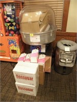 Cotton Candy Machine + Bags + Floss Sugar + Stand
