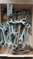 Assorted Double Open End Wrenches