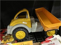 plastic dump truck missing top