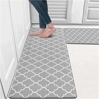 2 Pack Kitchen Mats Anti Fatigue 28" x 17" and