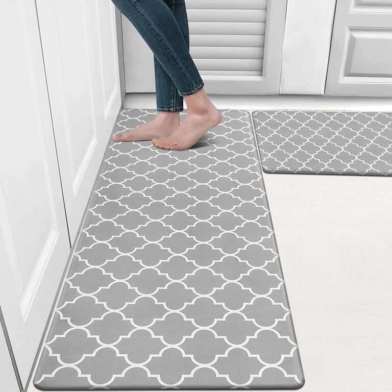2 Pack Kitchen Mats Anti Fatigue 28" x 17" and