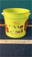 Vintage Kroger Peanut Butter Bucket