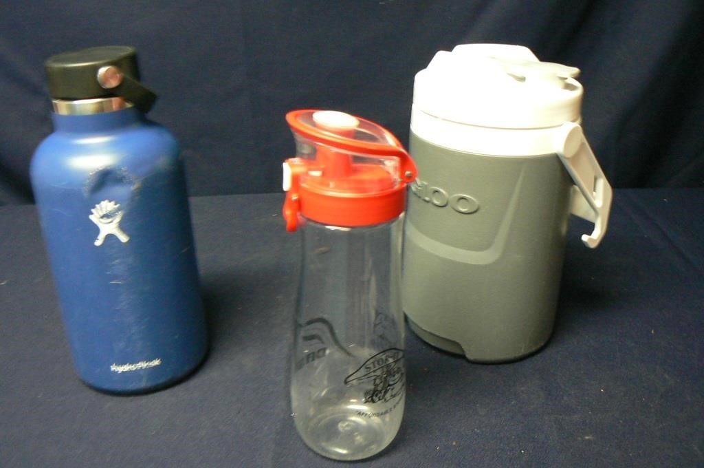 SET OF 3 WATER BOTTLES