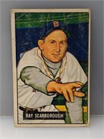 1951 Bowman #39 Ray Scarborough Boston Red Sox