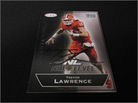 TREVOR LAWRENCE SIGNED ROOKIE CARD WITH COA