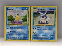 2023 Pokemon CC Squirtle Wartortle Holos
