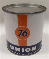 Vintage Union 76 5lb Grease / Lube Can
