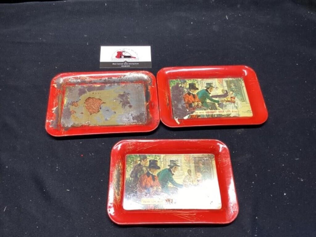 Miller High Life Mini Trays