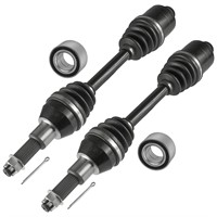 Caltric Rear Left Right CV Joint Axle with Bearing