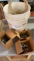 Bucket of electrical connector, toggle bolts ,