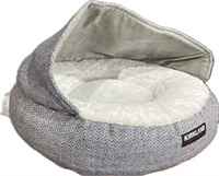 Signature Hooded Pet Bed 22in X 22in *pre-owned