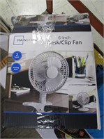 Mainstays Deskclip Fan
