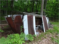 Steel shed - Collapsed Roof - Rebuild or Scrap -