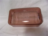 Cranberry Pyrex Loaf Pan