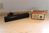 Sound bar and radio