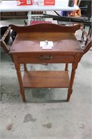 Vintage Washstand with Drawer (Side Piece Needs