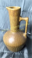 Monmouth pottery ewer 10.5in