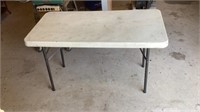 Two 4’ Tables