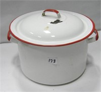 Toleware Pot with Lid