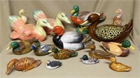 Selection of Duck Figures.