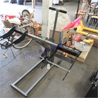 Lawnmower stand