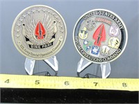 Army Spec Ops Sine Pari Challenge Coin 2C2
